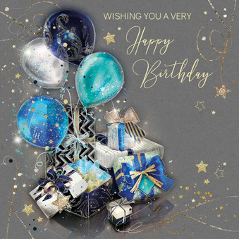 Very Happy Birthday Card - Cherry Orchard Grace - Front