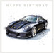 Porsche Birthday Card - Front