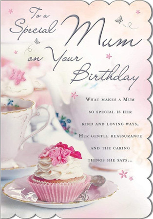 Mum Birthday Card - Piccadilly Front