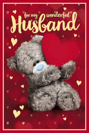 Wonderful Husband Birthday Card - 3D Me To You Tatty Teddy - Front