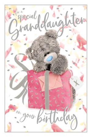 Special Granddaughter - 3D Me To You Tatty Teddy - Front