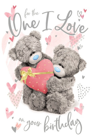 One I Love - 3D Me To You Tatty Teddy - Front