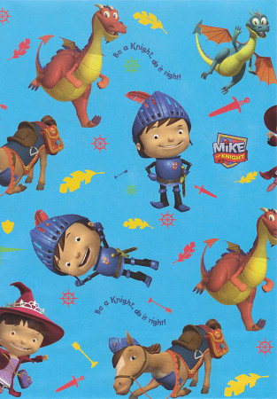 Mike The Knight Gift Wrapping Paper