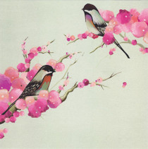 CG Originals Two Birds On Blossom Tree