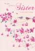 Birdsong Sister Birds And Blossom Card