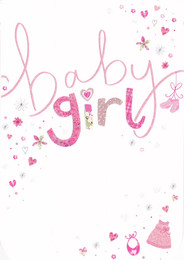 Coco Eclaire New Birth Baby Girl Card
