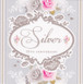 Stephanie Rose Silver 25th Anniversary Card