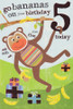 Safari Kids age 5 Birthday Card