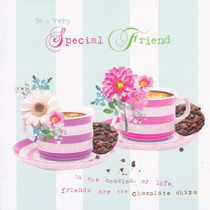 Special Friend Cookies Birthday Card