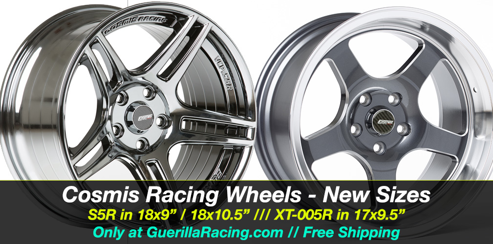 Cosmis Racing S5R & XT-005R - New Aggressive Sizes - Zilvia.net Forums ...