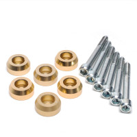 Skunk2 Lower Control Arm Bolt Kit, Gold Anodized