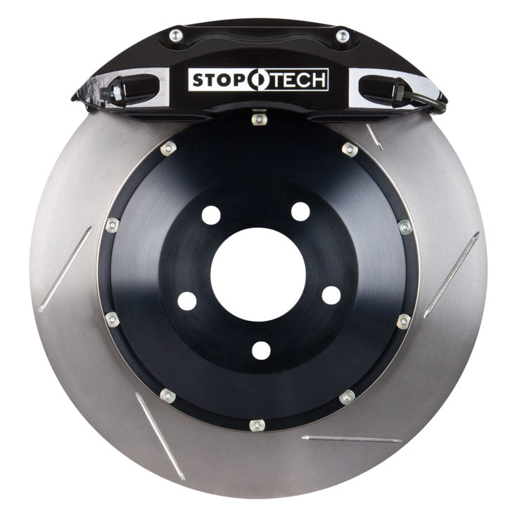 StopTech BBK (Big Brake Kit) - Infiniti G35 exc Sport Sedan - 2005-2006 - Slotted Rear 328x28