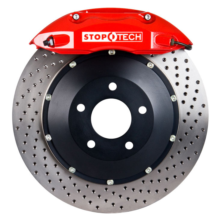 StopTech BBK (Big Brake Kit) - Subaru Impreza WRX - 2002-2007 - Drilled Front 328x28