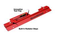 GrimmSpeed Radiator Shroud w/ Tool Tray - Subaru WRX/STI 02-07
