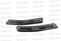 Seibon Carbon Fiber Fender Ducts (Pair) - Mitsubishi Lancer Evo X 2008-2010