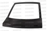 Seibon Carbon Fiber OEM Trunk/Hatch - Nissan 240Sx Hb 1989-1994