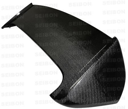 Seibon Carbon Fiber STI Rear Spoiler W/Led - Subaru Impreza / Wrx / Sti Hb 2008-2011