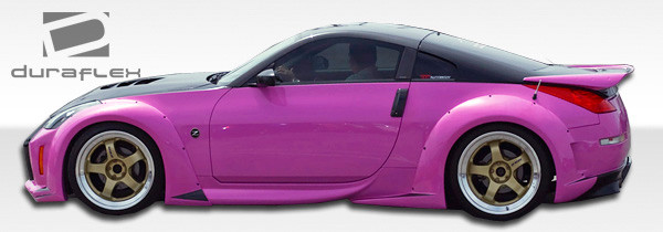 Furious Customs 2003 2008 Nissan 350z 2dr Duraflex Vader 3 Wide
