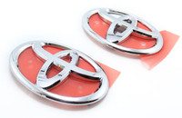 OEM Toyota Japan Front & Rear Badges JDM - Hood and Trunk Emblems