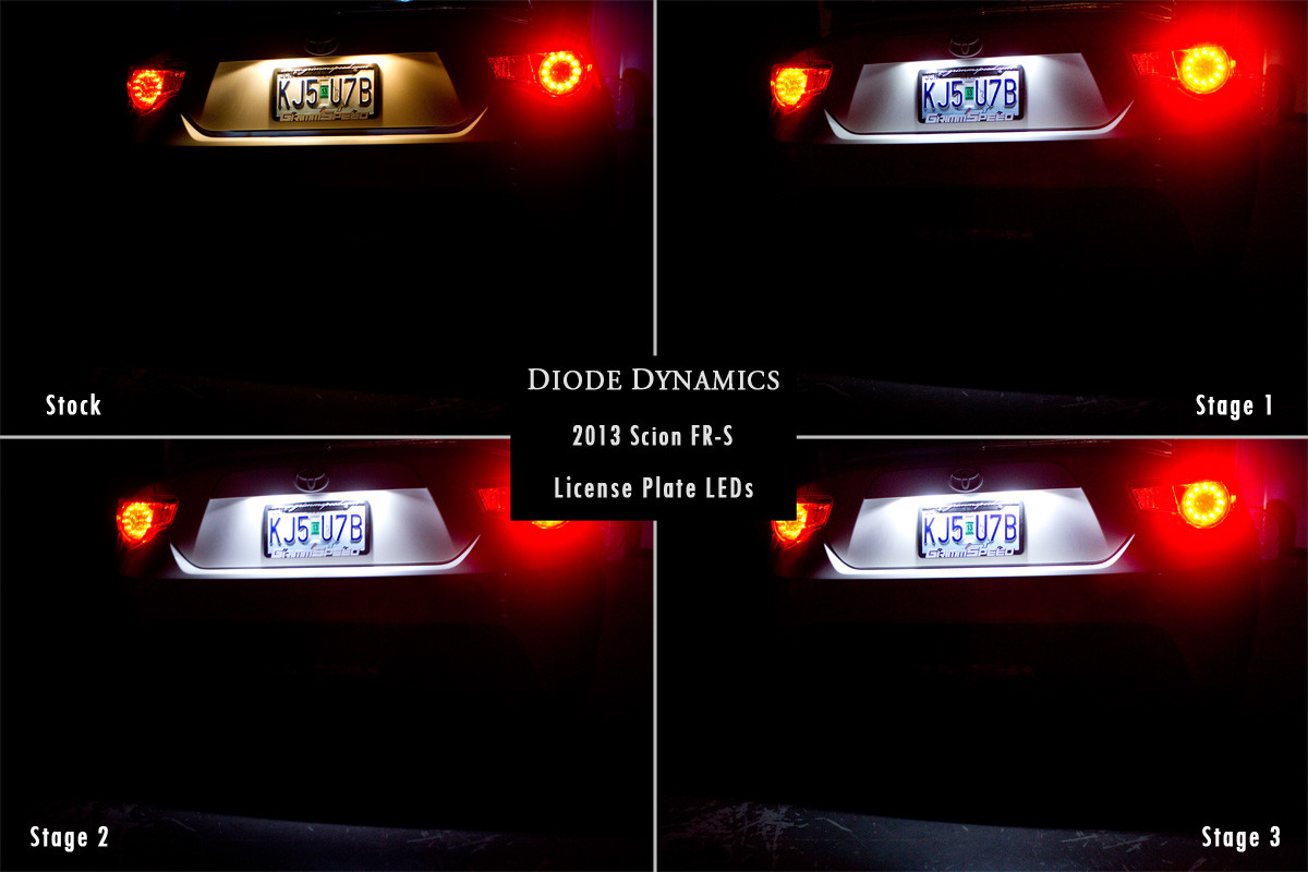 Led License Plate Light Scion Fr S Subaru Brz