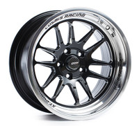 Cosmis Racing XT-206R Wheel in Black with Machined Lip and Spokes