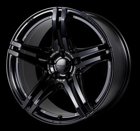 Volk Racing V V 52s Wheel 20x8 5 28 5x114 3 Black Pearl Engraving