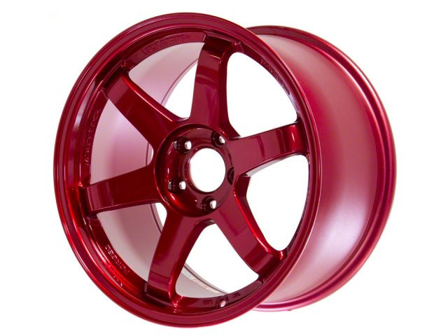 Volk Racing TE37SL Wheel - 18X11.0 +18 5x114.3 HYPER RED ...