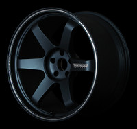 Volk Racing TE37ULTRA Wheel - 19X10.5 +23 5x120 DIAMOND BLACK