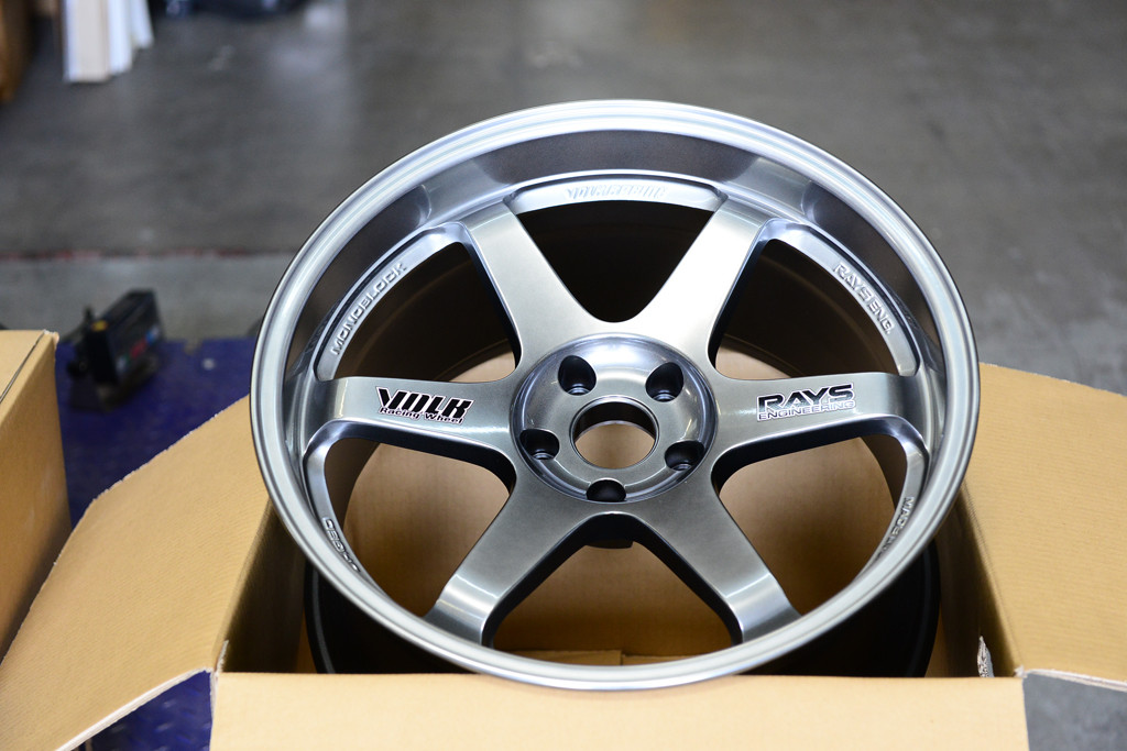 Volk Racing Te37sl Wheel 18x9 5 22 5x114 3 Formula Silver Furious Customs