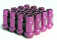 Blox Racing Street Series Forged Lug Nuts - Purple 12 x 1.25mm - Set of 20