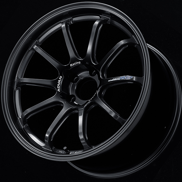 Advan RS-DF PROGRESSIVE Wheel - 18X10.5 +24 5x120 RACING TITANIUM BLACK