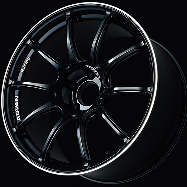 Advan RZII Wheel - 17X8.0 +37 5x114.3 RACING GLOSS BLACK