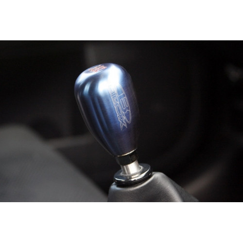 American Shifter 249534 Blue Flame Metal Flake Shift Knob with M16 x 1.5 Insert Orange Officer 04 and 05