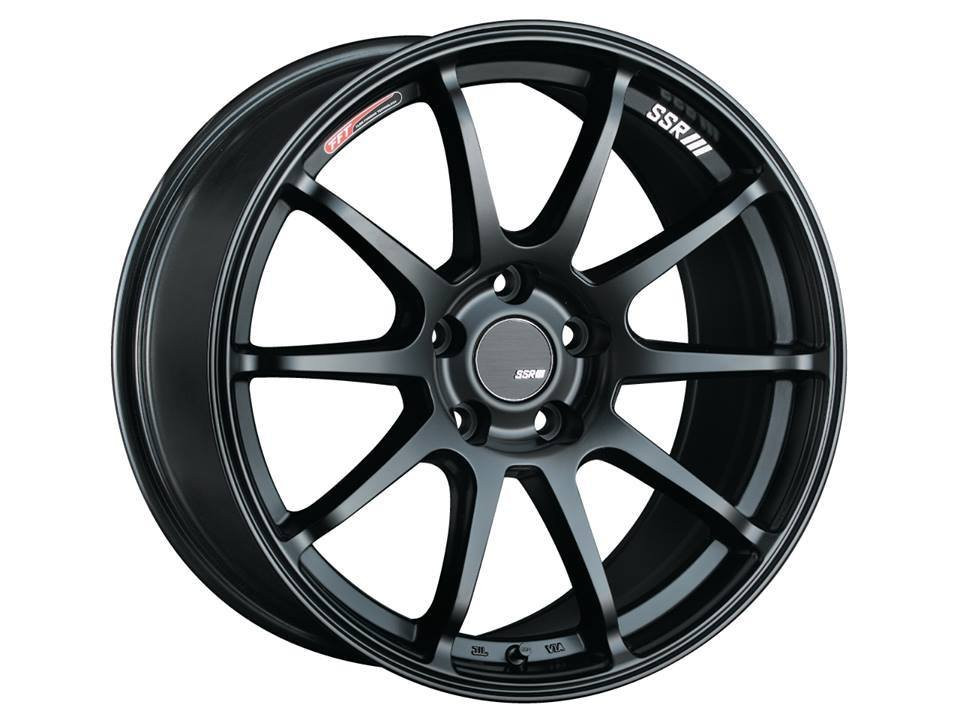 SSR GTV02 Wheel - 18x8.5 +44 5x100 Flat Black - Furious ...