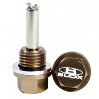 Blox Racing Magnetic Drain Plug -  Manual Transmission; 14x1.5mm (Fits Honda, Mitsubishi, Ford, GM)
