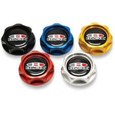 Blox Racing Billet Honda Oil Cap - Blue