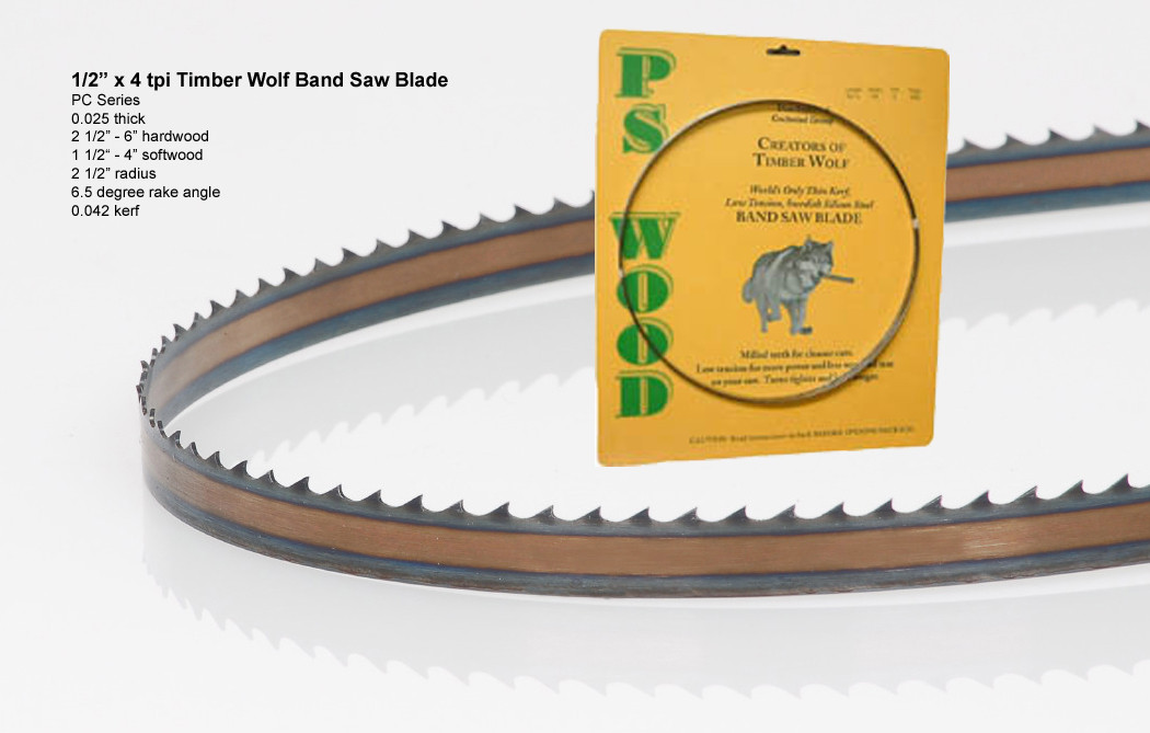 Woodworking Timber Wolf Band Saw Blade 93-1//2/" 3//8/"/" 14 tpi RK
