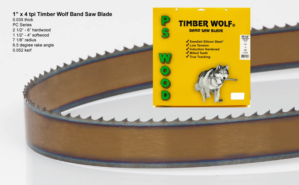 timber wolf bandsaw blade