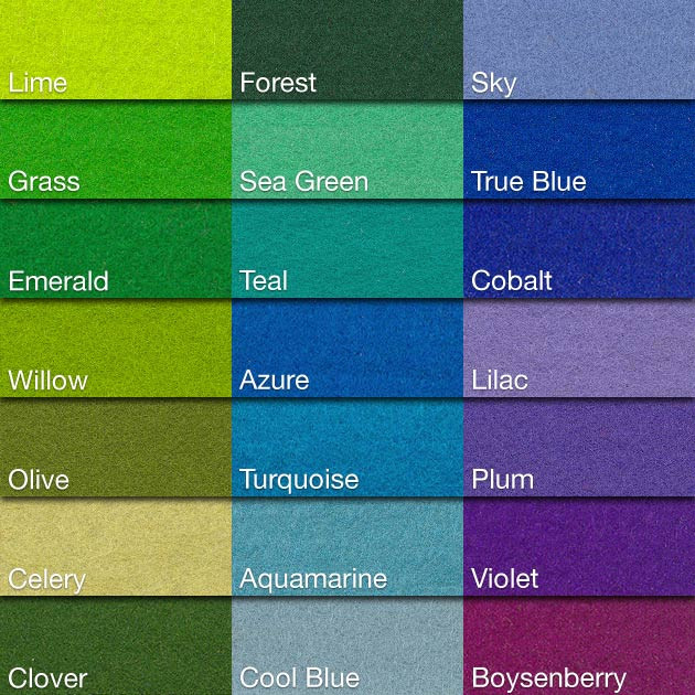 holland wool felt cool colors yards cuts a child s dream