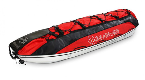 30200 Xpedition Pulk 168 Red  Front angle