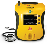 Defibtech Lifeline PRO with LCD Screen and Manual Override