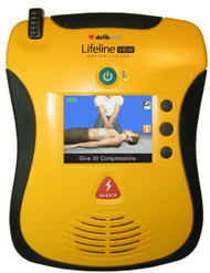 Defibtech Lifeline View Semi-Auto AED with LCD screen External Defibrillator, 4 year battery, 8 yr warranty