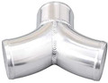 Aluminum Y Pipe Dual 3" to 3" Cold Air Turbo Intercooler Pipe 