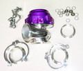PURPLE 44mm V-Band External WATER COOLED Turbo Wastegate