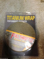 BRAND NEW DIE010127 THROTTLE 50' x 2" TITANIUM WRAP FOR HEADERS EXHAUST PIPES
