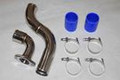 Ford 2.3 Intercooler Turbo Intake Stainless Pipe Kit Merkur XR4Ti With Clamps