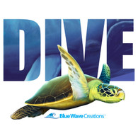 Dive, Sea Turtle Tank Top