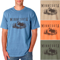 Minnesota Moose Men's/Adult Pigment Dyed T-shirt