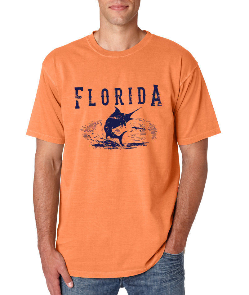 Florida Marlin Men's/Adult Pigment Dyed T-shirt