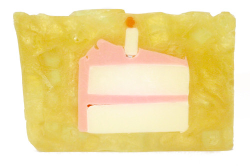 birthday cake soap basin